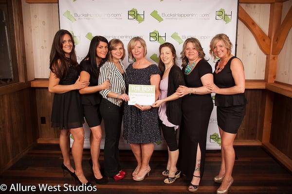 Bucks Happening finalist best color salon