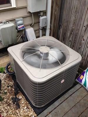 Payne 3-Ton 16 Seer AC also replaced for the same Reston area resident. Much quieter then the previous system.