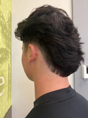 Modern mullet