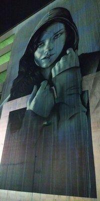 Artwork on a building in Reno, Nevada