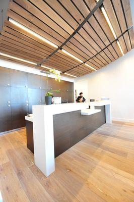 Reception desk