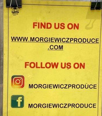 Morgiewicz Produce is located at this greenmarket! Posted with review 11/23/23