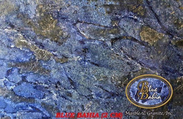 Spectacular, Unique, Elegant, Super-Exotic. A lot of adjectives to describe this marvelous BLUE granite.