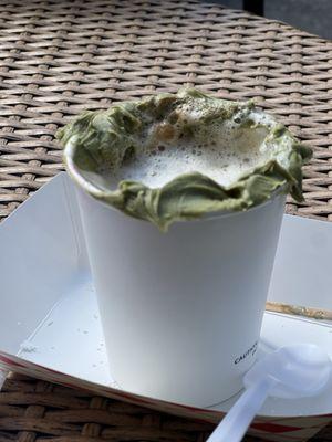 The Hot Pistachio Cappuccino