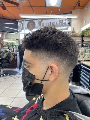 Tapered Haircut