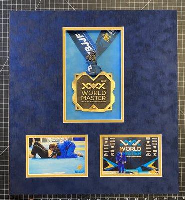 Jujitsu medals and photos