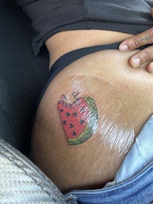 Watermelon, name cover up