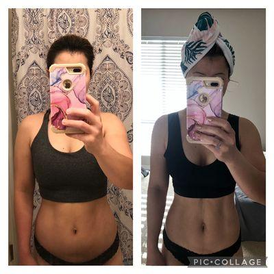 My client Edelyn has trusted the process and has seen amazing progress!