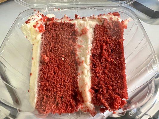 Red Velvet Cake Slice