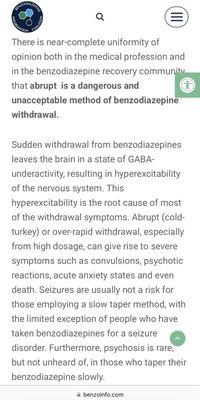 https://www.benzoinfo.com/benzodiazepine-detox-cold-turkey-abrupt-cessation/