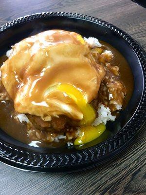 Hawaiian comfort food, classic Loco Moco