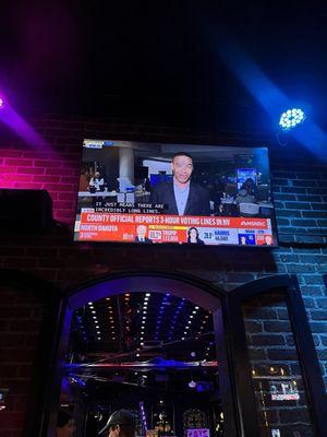 Election watch party