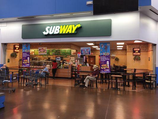 The best WalMart Subway!!