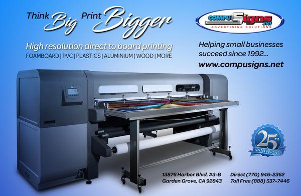 Think Big Print Bigger!