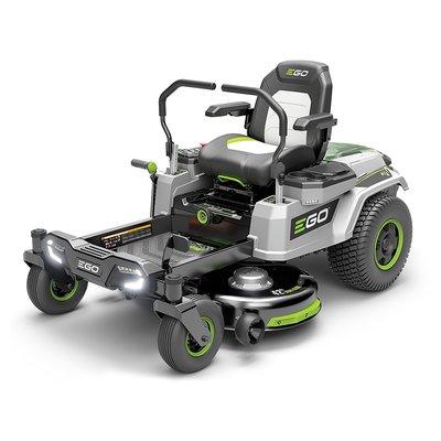 EGO battery-powered zero-turn lawn mower will mow up to 2 acres of grass on one charge. Stop-by for a test drive.