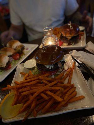 Black & Bleu Burger - Sweet Potato Fries