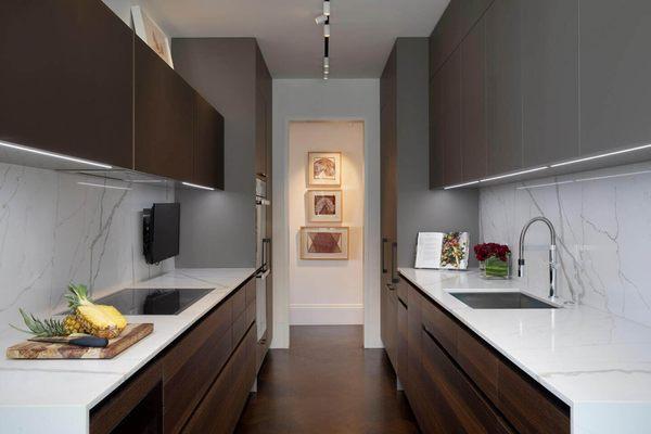 Contemporary Kitchen in a San Francisco condominium