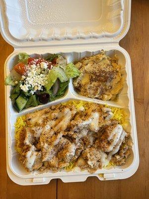 Shawarma plate.