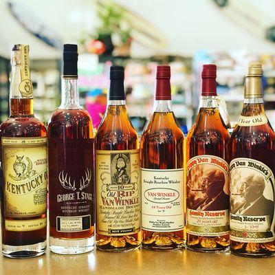 All of our allocated & limited bourbons!