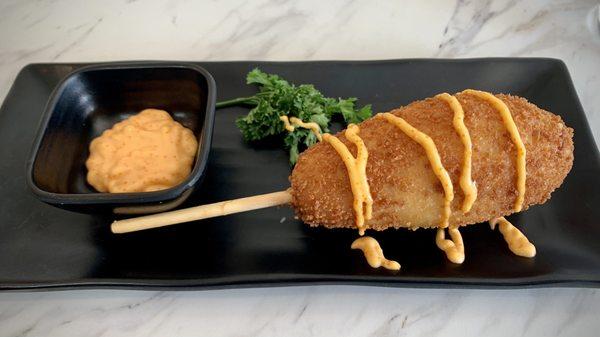 Mozza corn dog