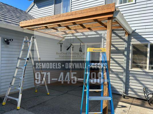 Pergola build