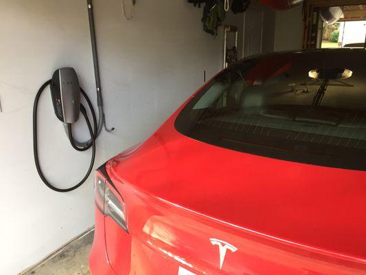 Tesla Charger Installation