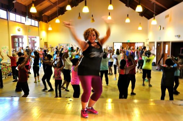 Sharon's Upper Noe Zumba Class