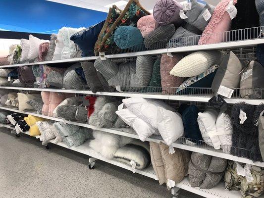 Pillows, pillows and more pillows