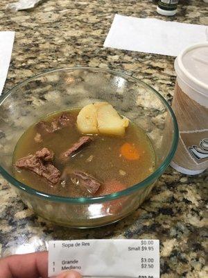 Beef soup