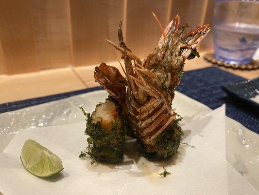 Ebi tempura