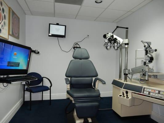 We have eight exam rooms at South Florida Eye Institute.