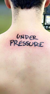 Got my favorite album "under pressure" by logic done today by Will Kelly. He did an awesome job it looks great!