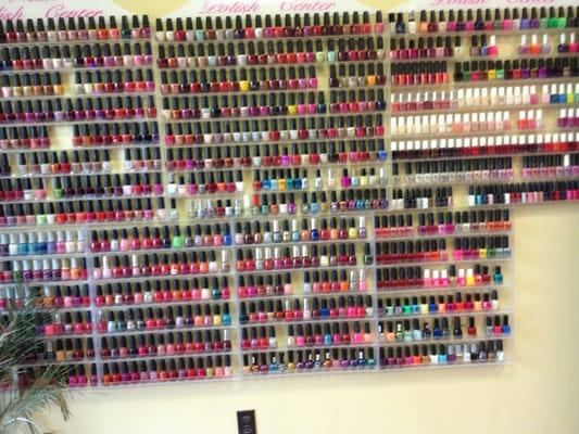 Nail Polish Wall