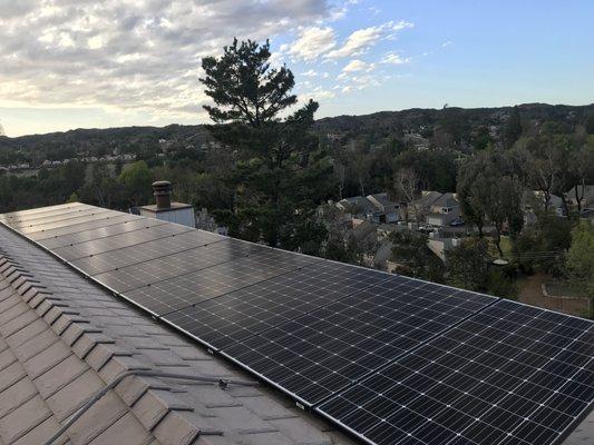 8.1kw reverse tilt kit install in Trabuco Canyon, CA