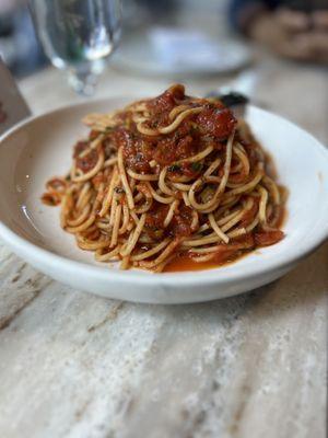 Spaghetti Arrabiata Sauce