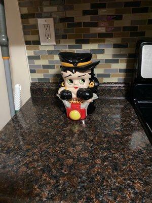 My Betty Boop cookie jar