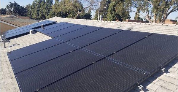 Lakewood ca install. 
Silfab solar panels