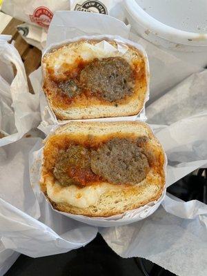 Meatball Sub Sandwich