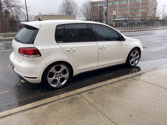 2010 VW Gti factory all polished custom rims