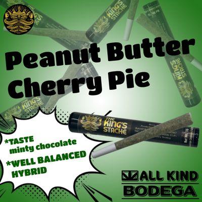 Peanut Butter Cherry Pie grown by The Kings Stache found at All Kind Bodega.