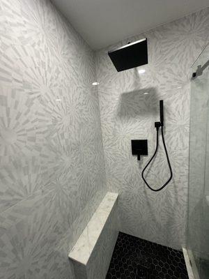 New shower installation in Alpharetta, Ga