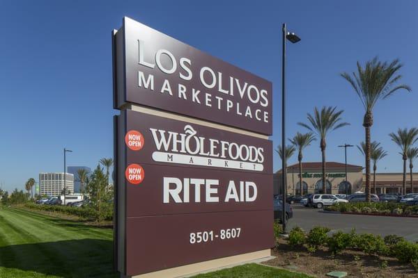 Los Olivos Marketplace is NOW OPEN off the I-405 Fwy. and Irvine Center Dr.