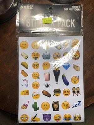 (huge) emoji sticker pack deal