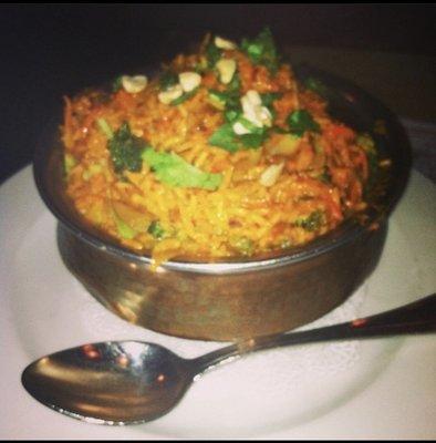 Vegetable biriyani