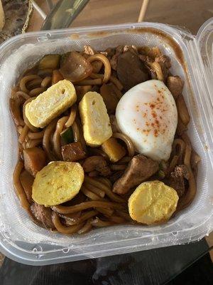 GoldinBlack Jajang with udon