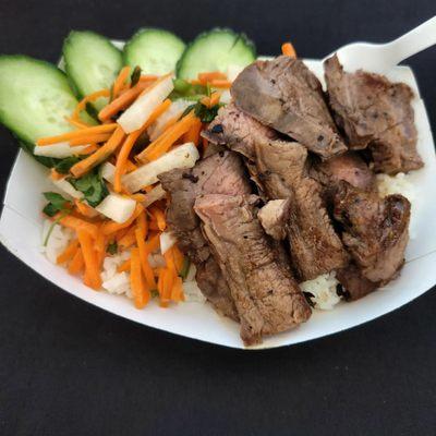 Steak Báhn Mi Rice Bowl