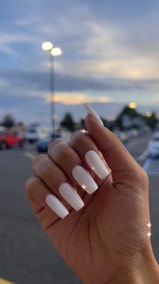 dipping powder manicure with extensions $60 + tip