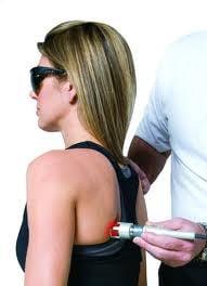 K-laser therapy.  Dramatically reduces pain and inflammation with no side effects.