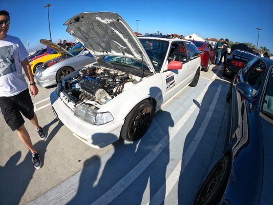 My 1990 Honda Civic Si 
 Daily and Weekend Race Car