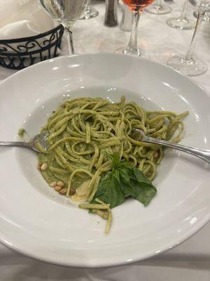 Pasta with Pesto Sauce